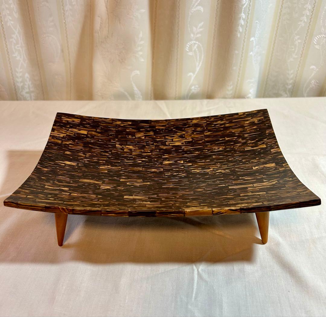 木製インテリアトレイ　小物置き