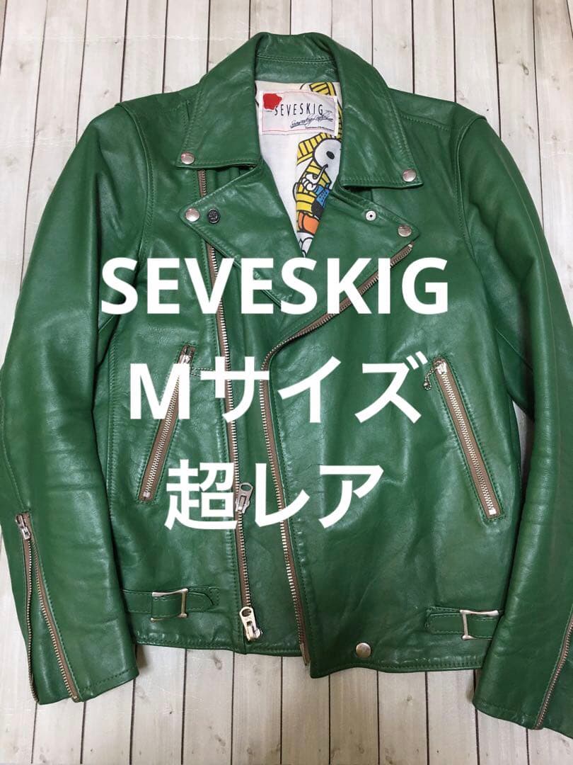 SEVESKIG　ライダースジャケット