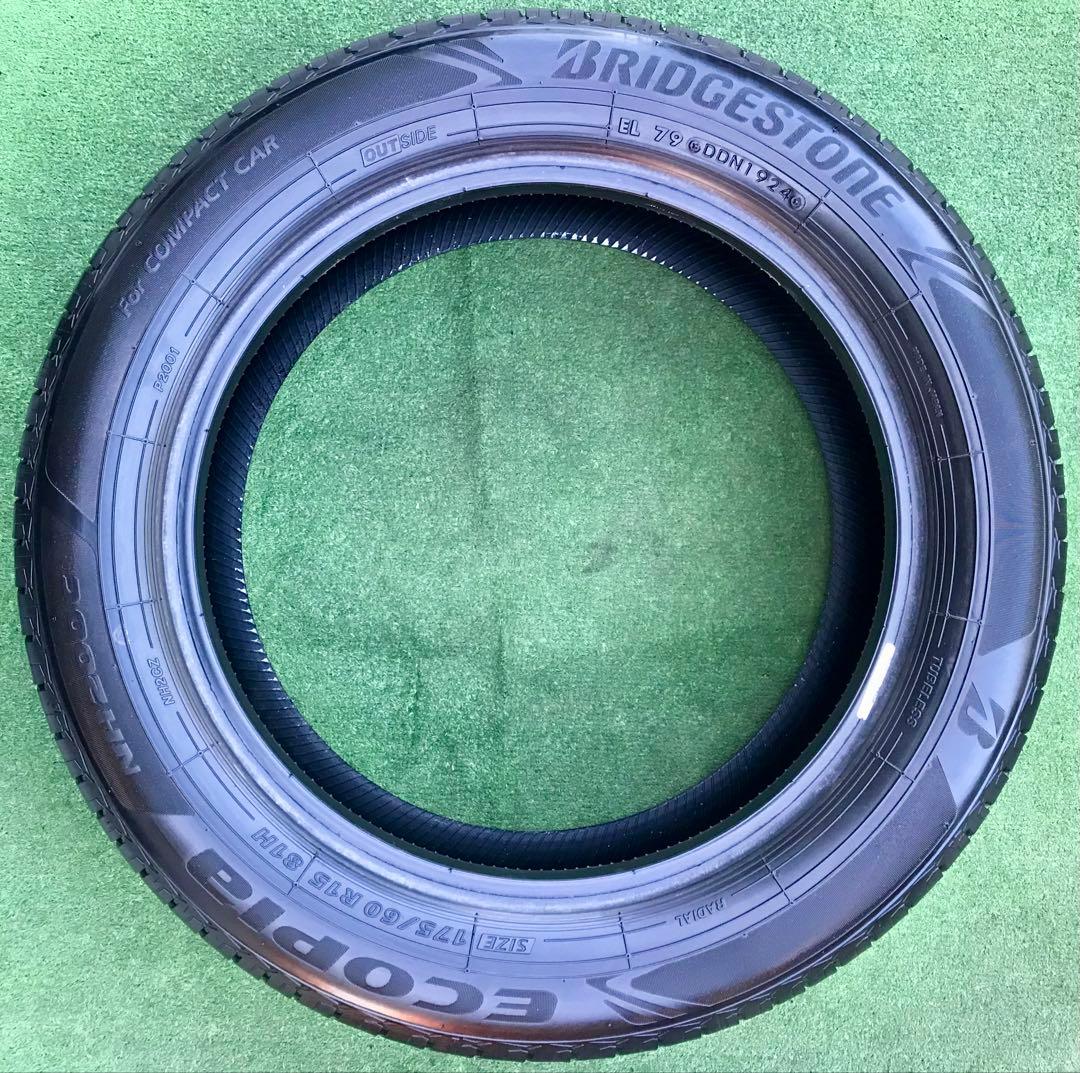 175/60 R15 BRIDGESTONE Ecopiaラジアルタイヤ　24年