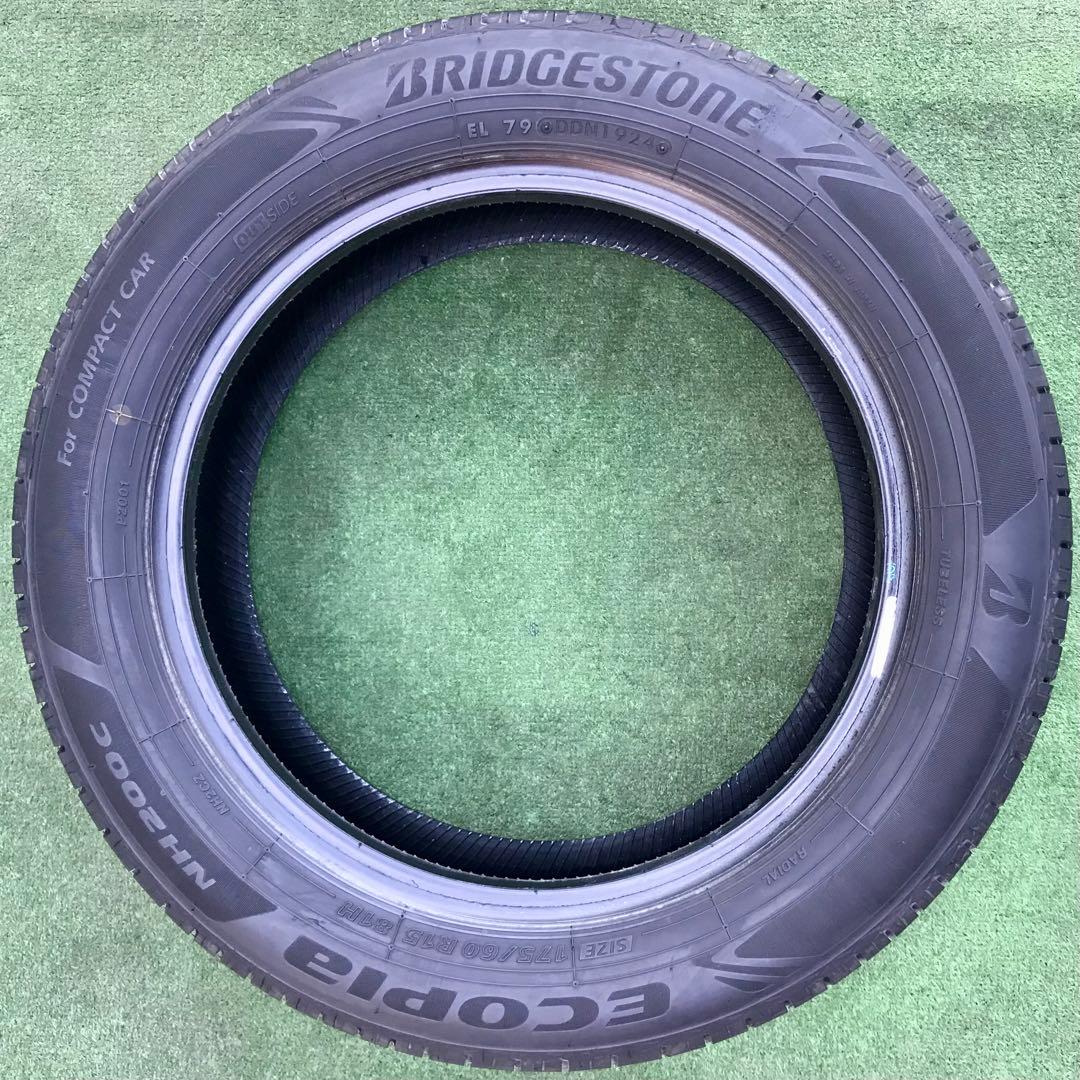 175/60 R15 BRIDGESTONE Ecopiaラジアルタイヤ　24年
