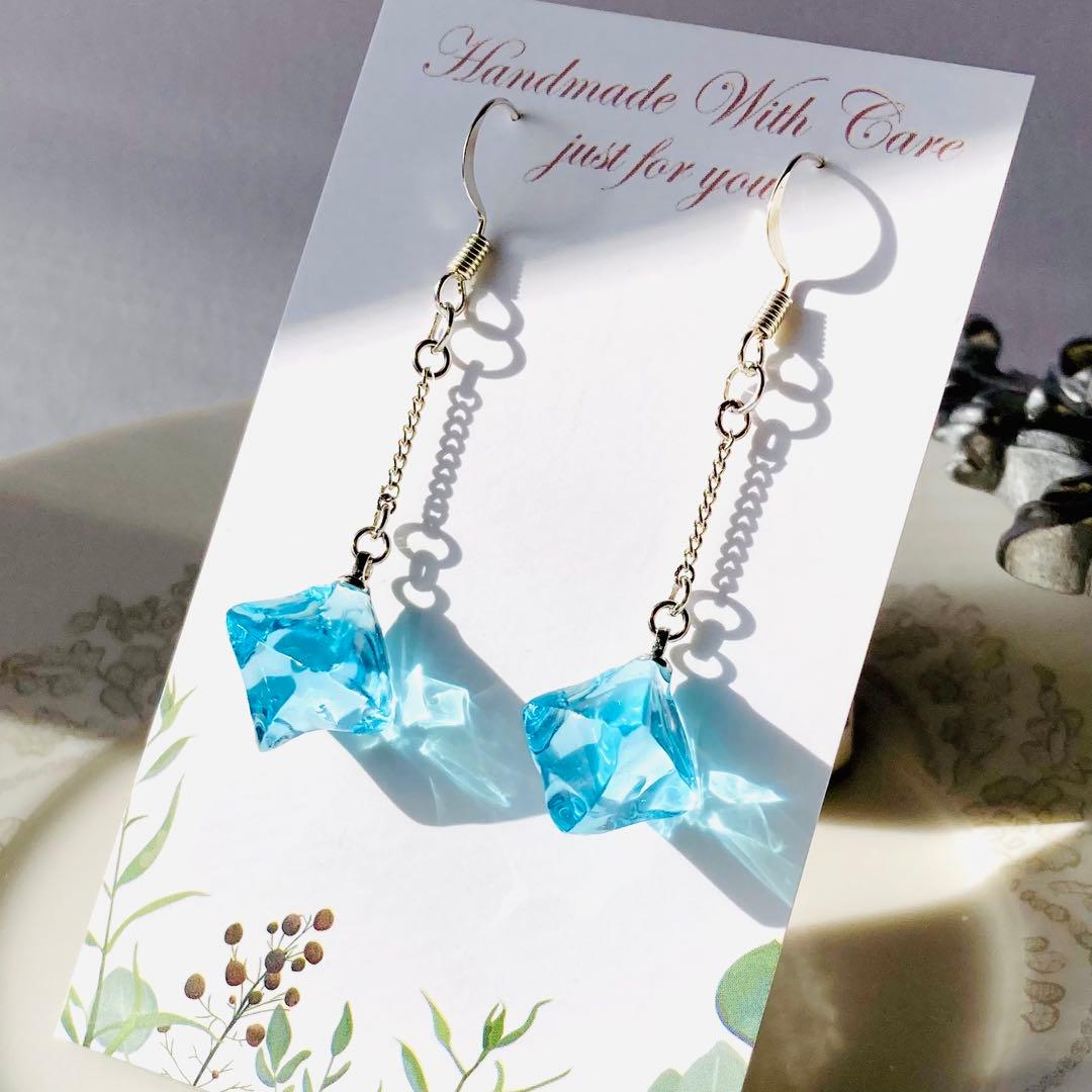 青山葵/レジンピアス20点