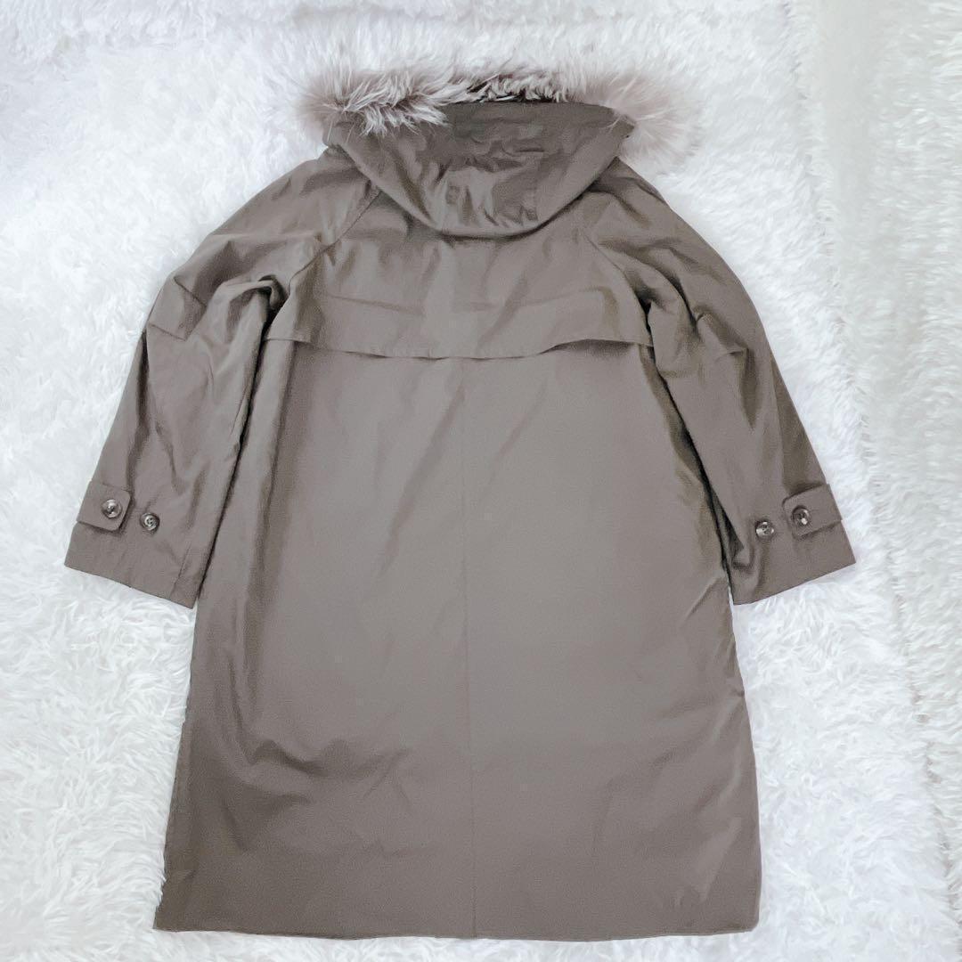 DAMA collection ダウン ライナー付 フォックスファー コート