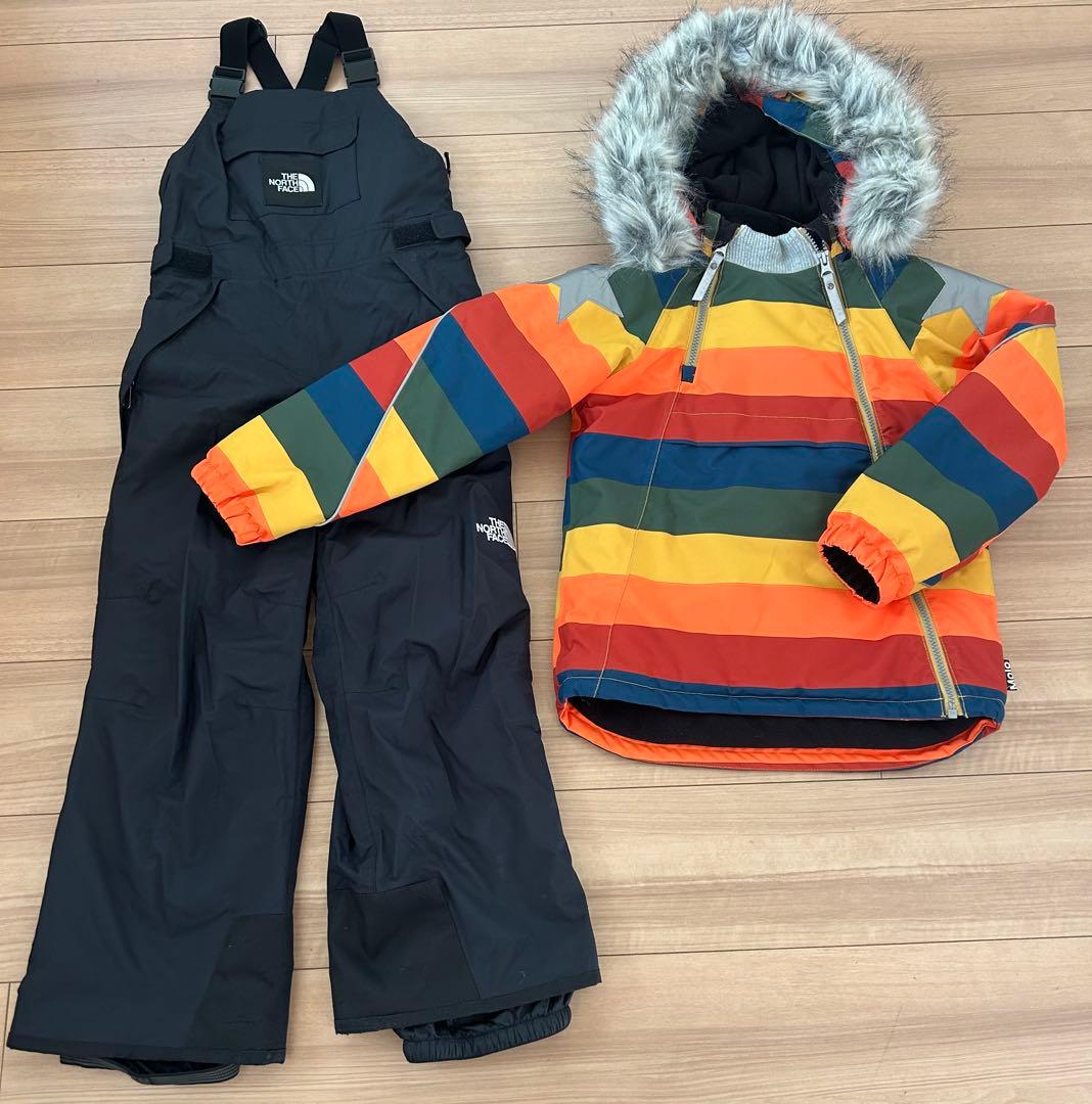 インポート Molo ノースフェイス　スノーウェア スキーウェア スノボ 130