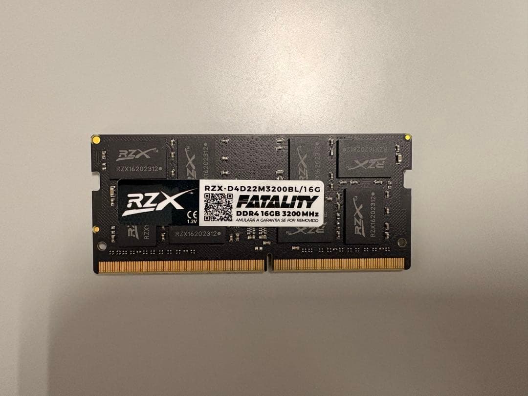 RZX 16GB DDR4 3200MHz メモリー SO-DIMM