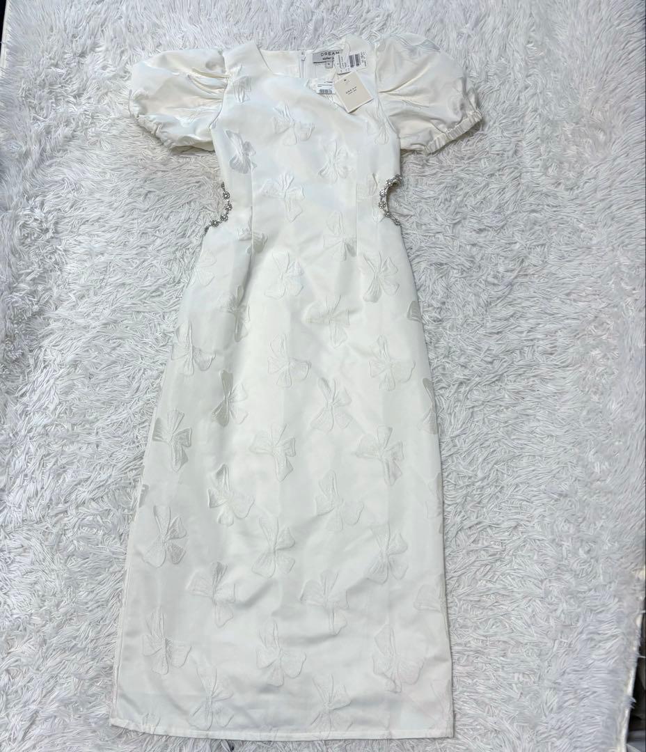 新品未使用 DREAM sister Jane ドレス ワンピース 白 リボン