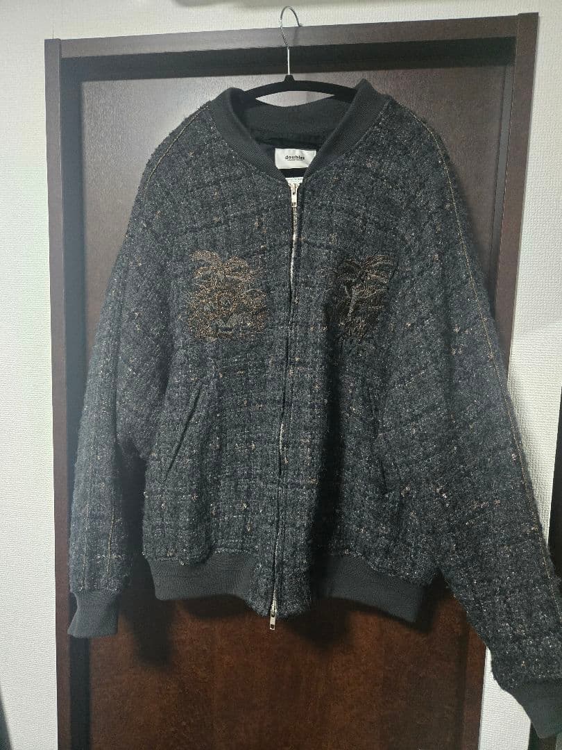 doublet ツイードボンバージャケット