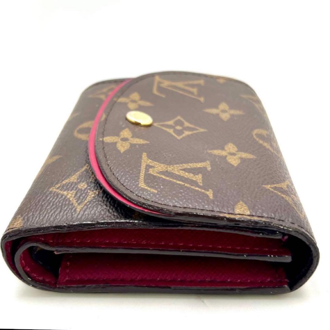 ルイヴィトン モノグラム ポルトフォイユ アリアンヌ フューシャ M62036