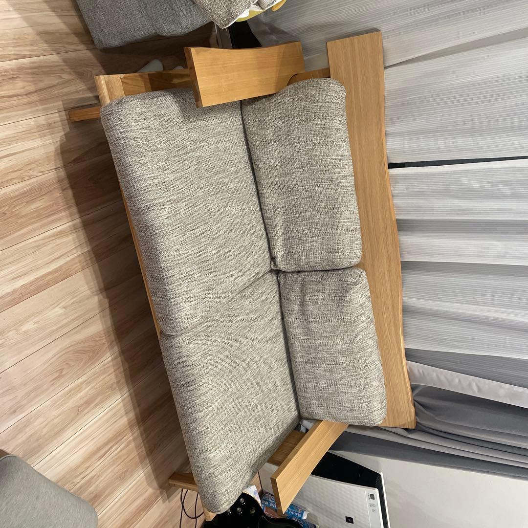 ニトリ　2人掛けソファ　アカツキ　取りに来れる方限定です。