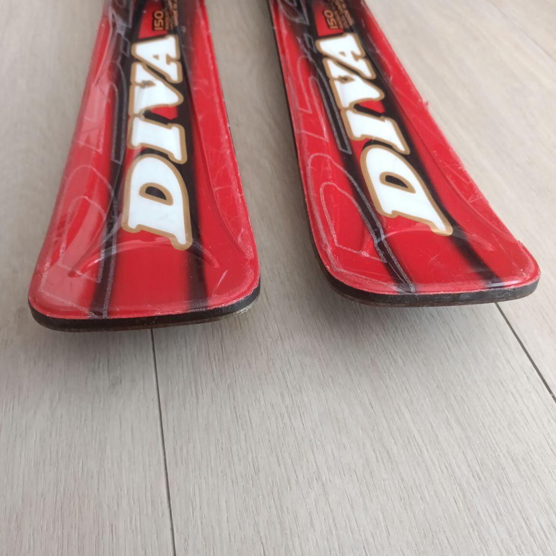 DIVA 、HARTスキー 150cm アダプタブルビンディング