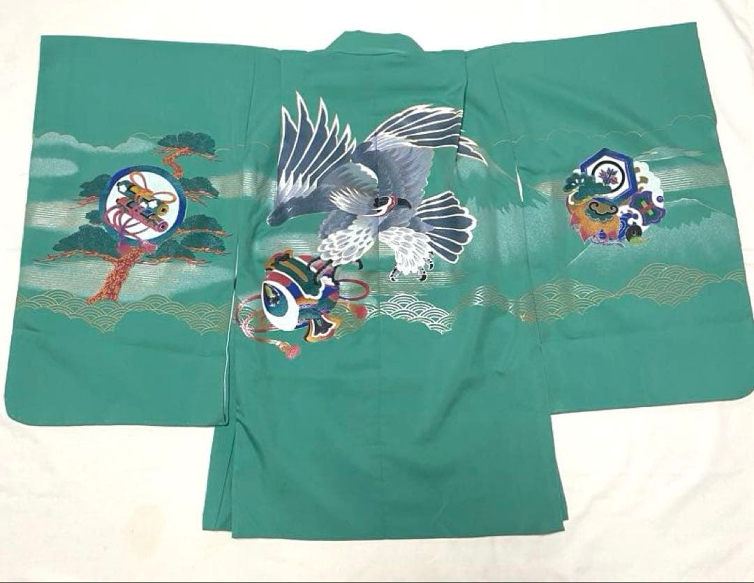 七五三　7歳　男児　着物　9点セット　袴　男の子　羽織