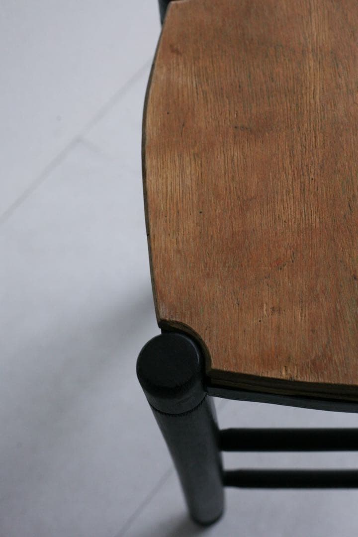 フランス　丸スツール　花台　展示台　ブロカント　丸椅子　古家具