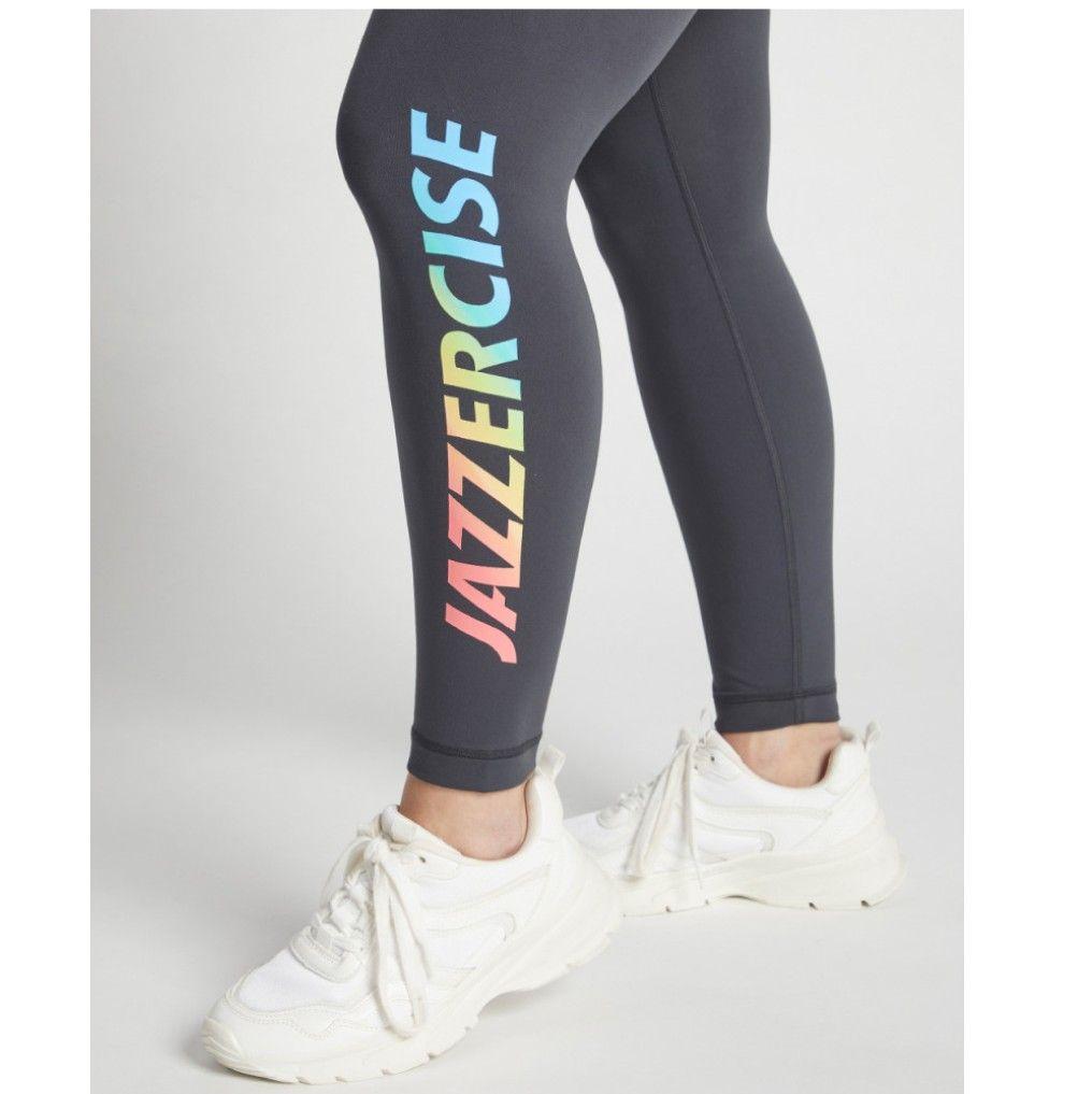 JAZZERCISE レインボーハイウエスト上下セット