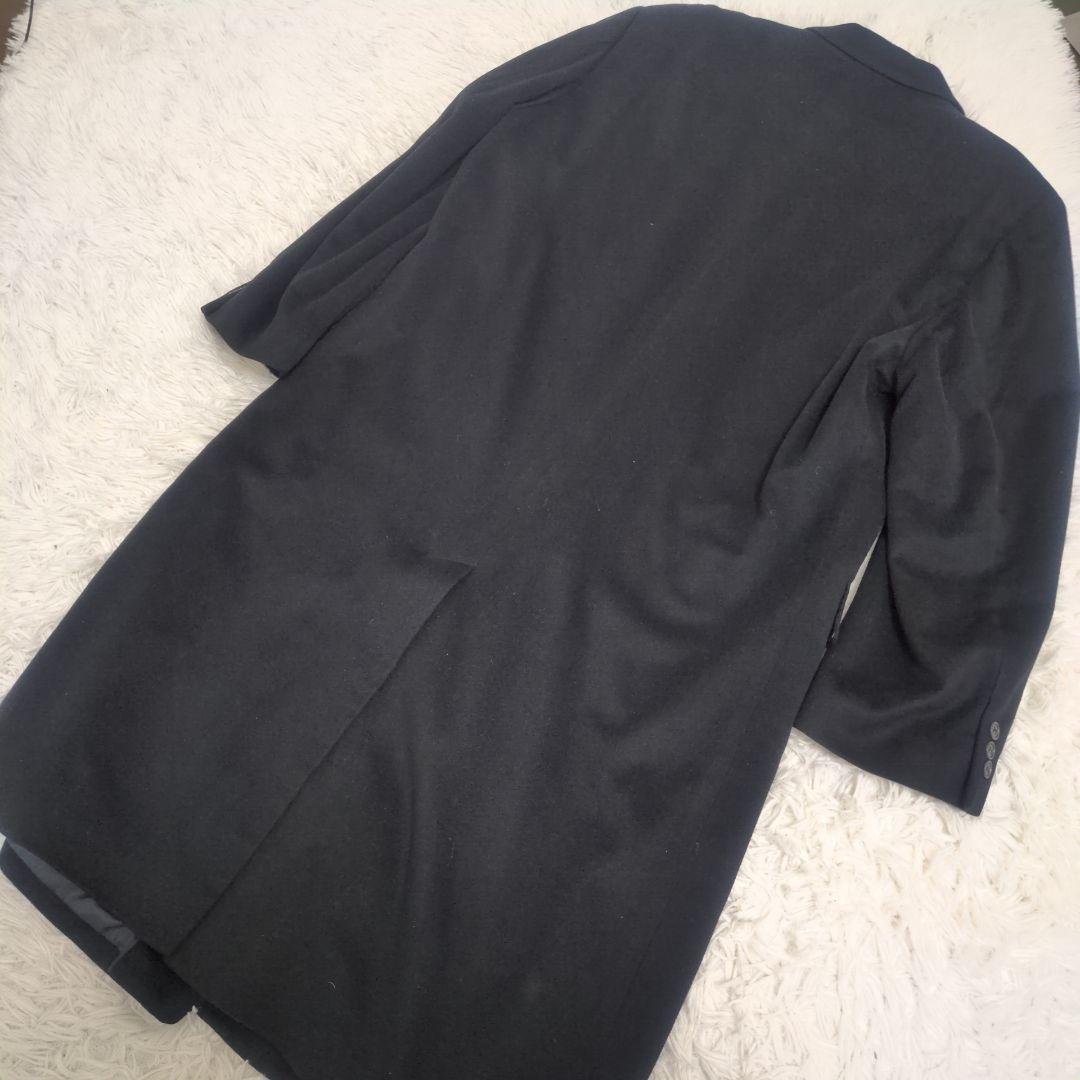 ✨️美品✨️カシミヤ100%　チェスターコート cashmere 　LL　ダブル