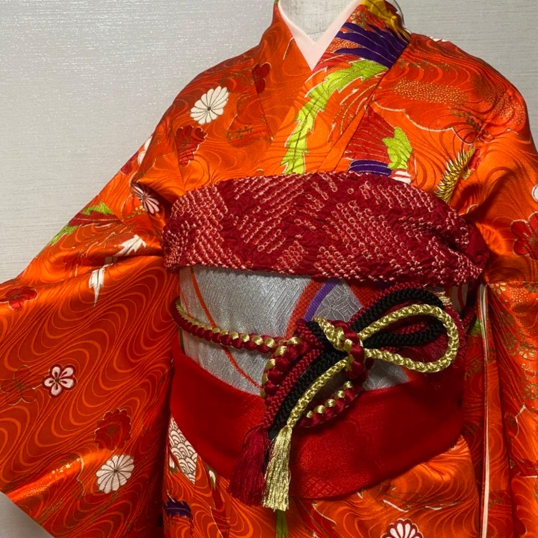 七五三アンティーク 七歳着物