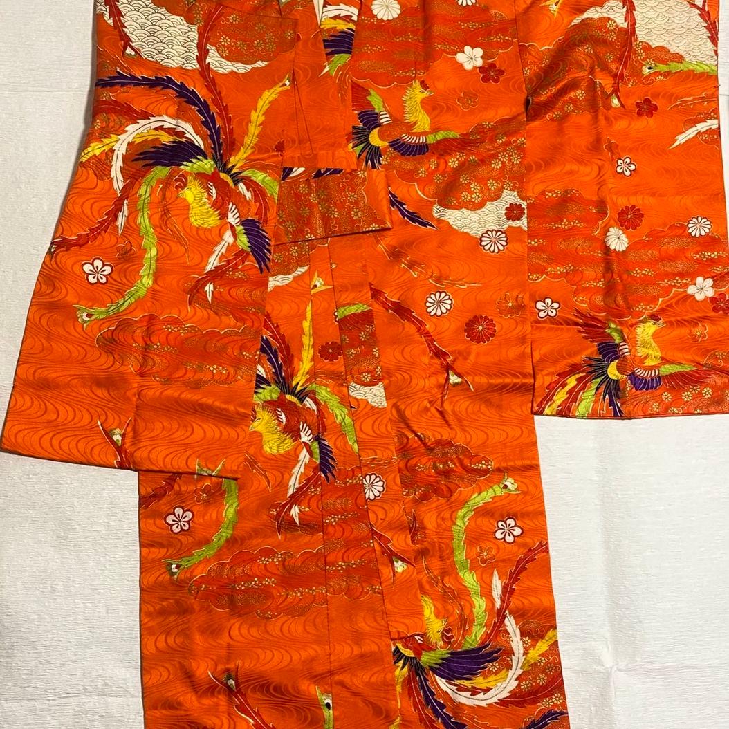 七五三アンティーク 七歳着物