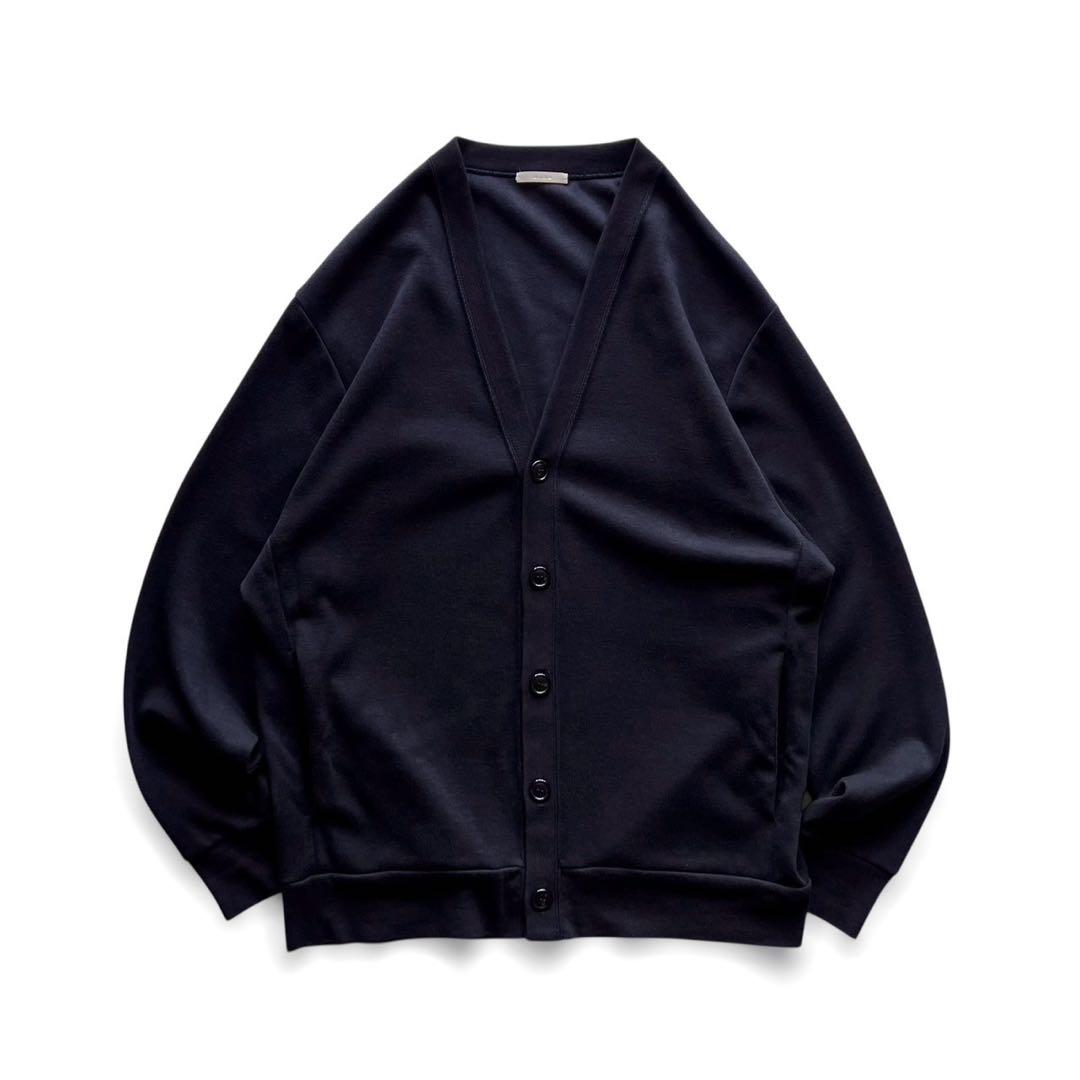 【美品】LAMONDラモンド/WOOL MIX CARDIGANブラック