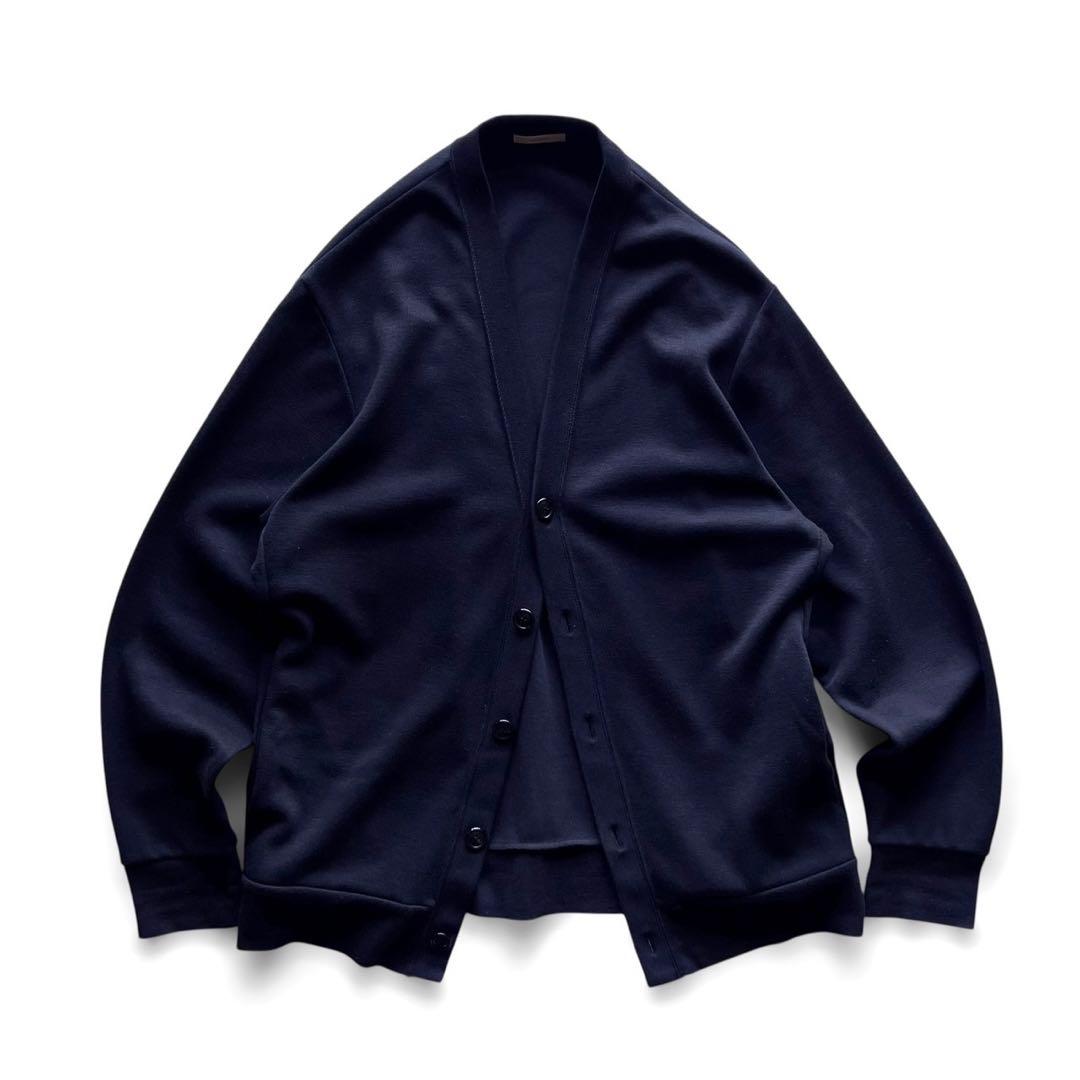 【美品】LAMONDラモンド/WOOL MIX CARDIGANブラック