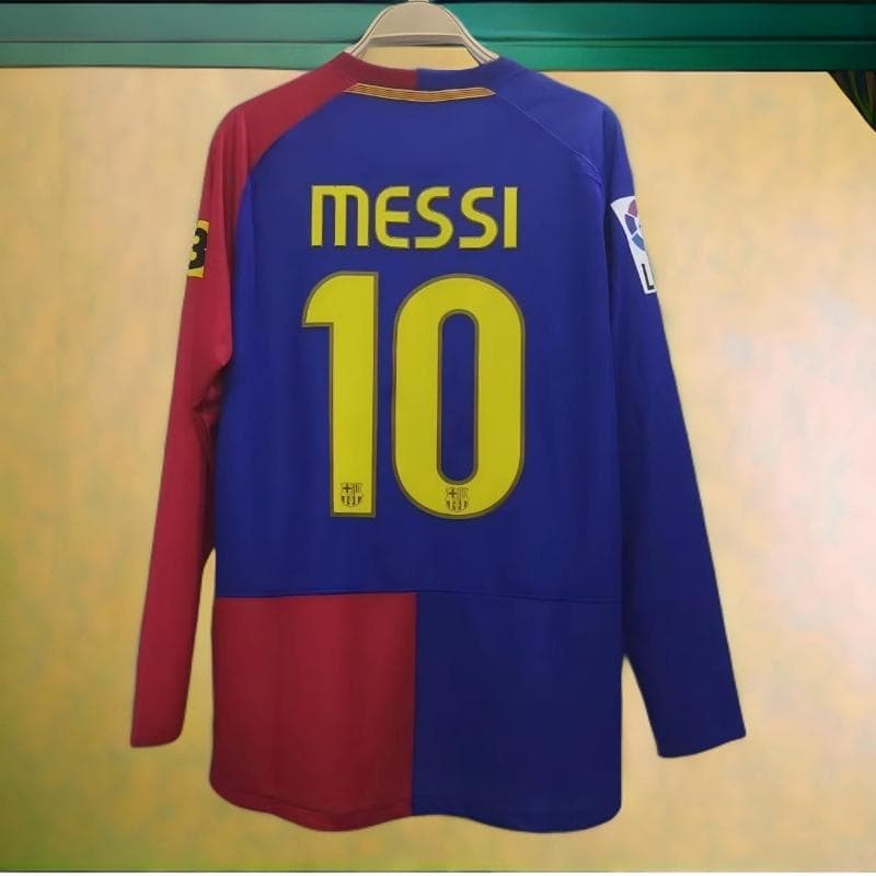 08-09 バルセロナ MESSI メッシ 背番号10 長袖 シャツ