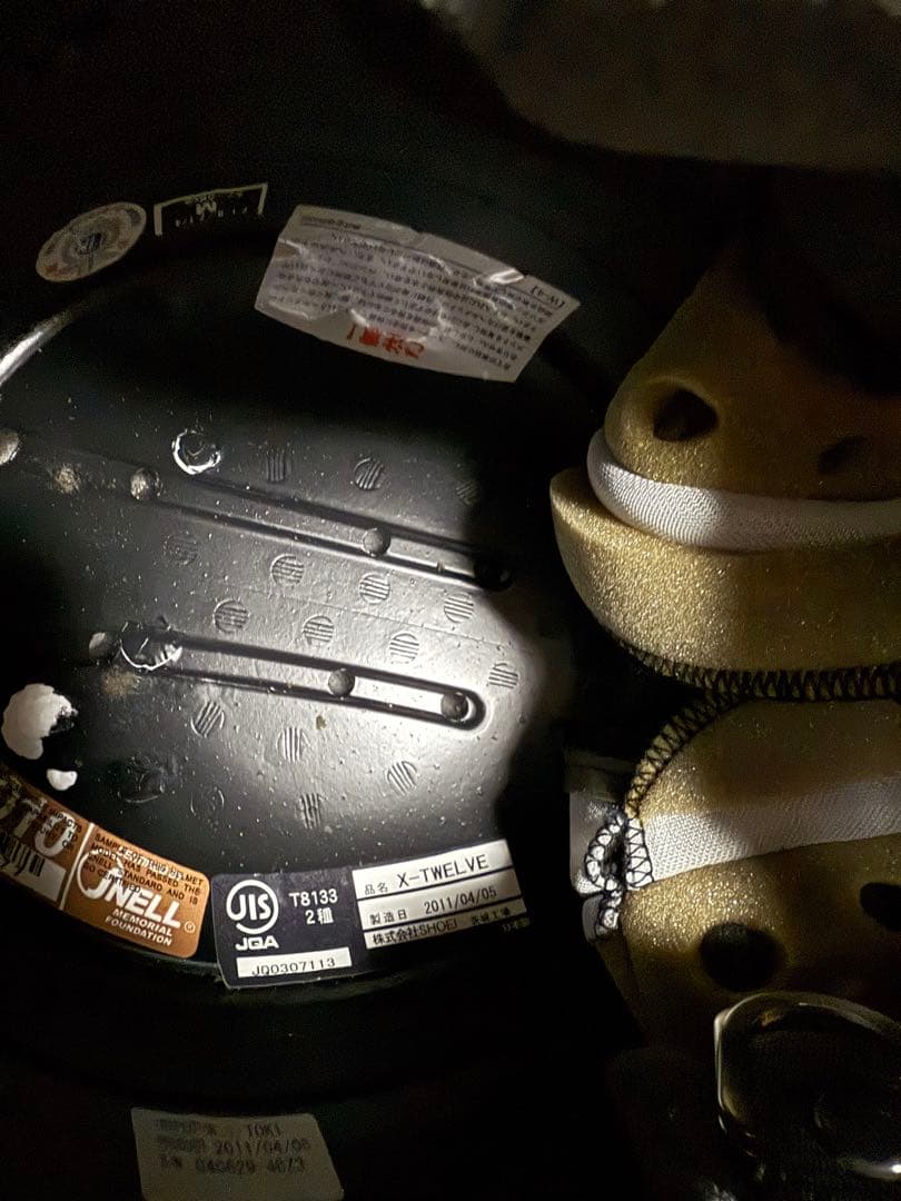 美品 SHOEI X-TWELVE X-12 SHOYA 富沢祥也 ヘルメット