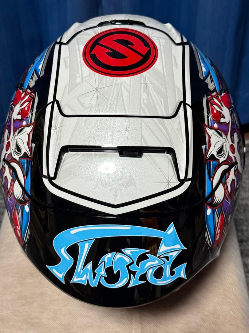 美品 SHOEI X-TWELVE X-12 SHOYA 富沢祥也 ヘルメット