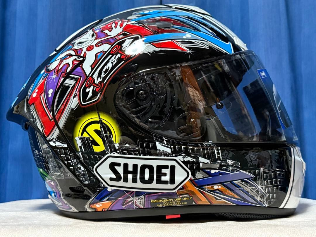 美品 SHOEI X-TWELVE X-12 SHOYA 富沢祥也 ヘルメット