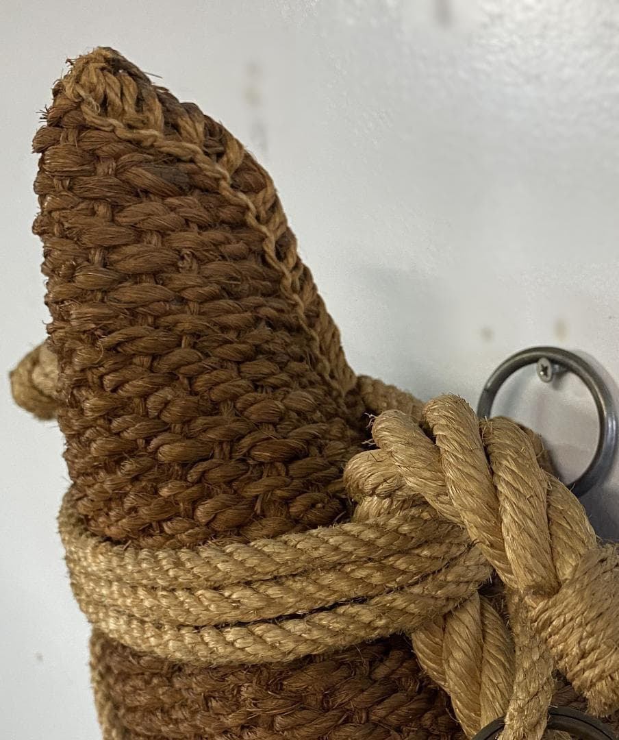 Audoux & Minet Rope Mirror フランス ビンテージ 鏡