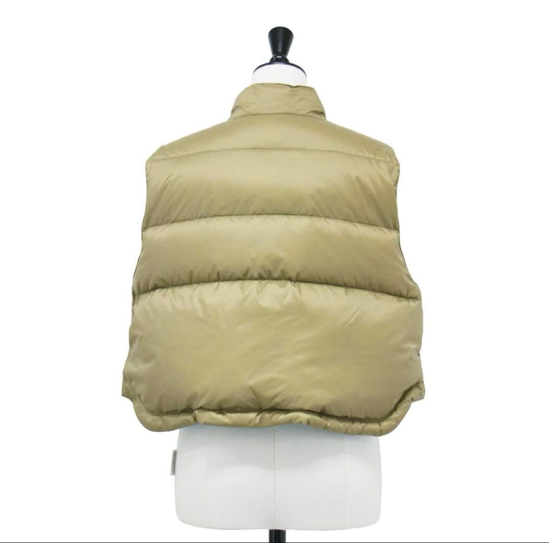 ねこさま専用BEAMS BOY ナイロン タフタ リバーシブル ダウン ベスト