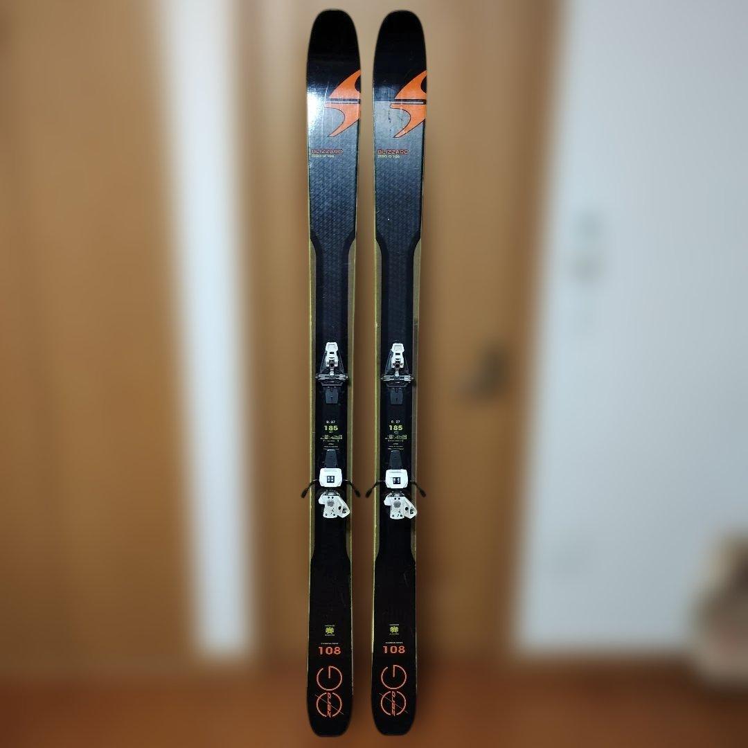 BLIZZARD ZERO G 108 185cm テックビンディング