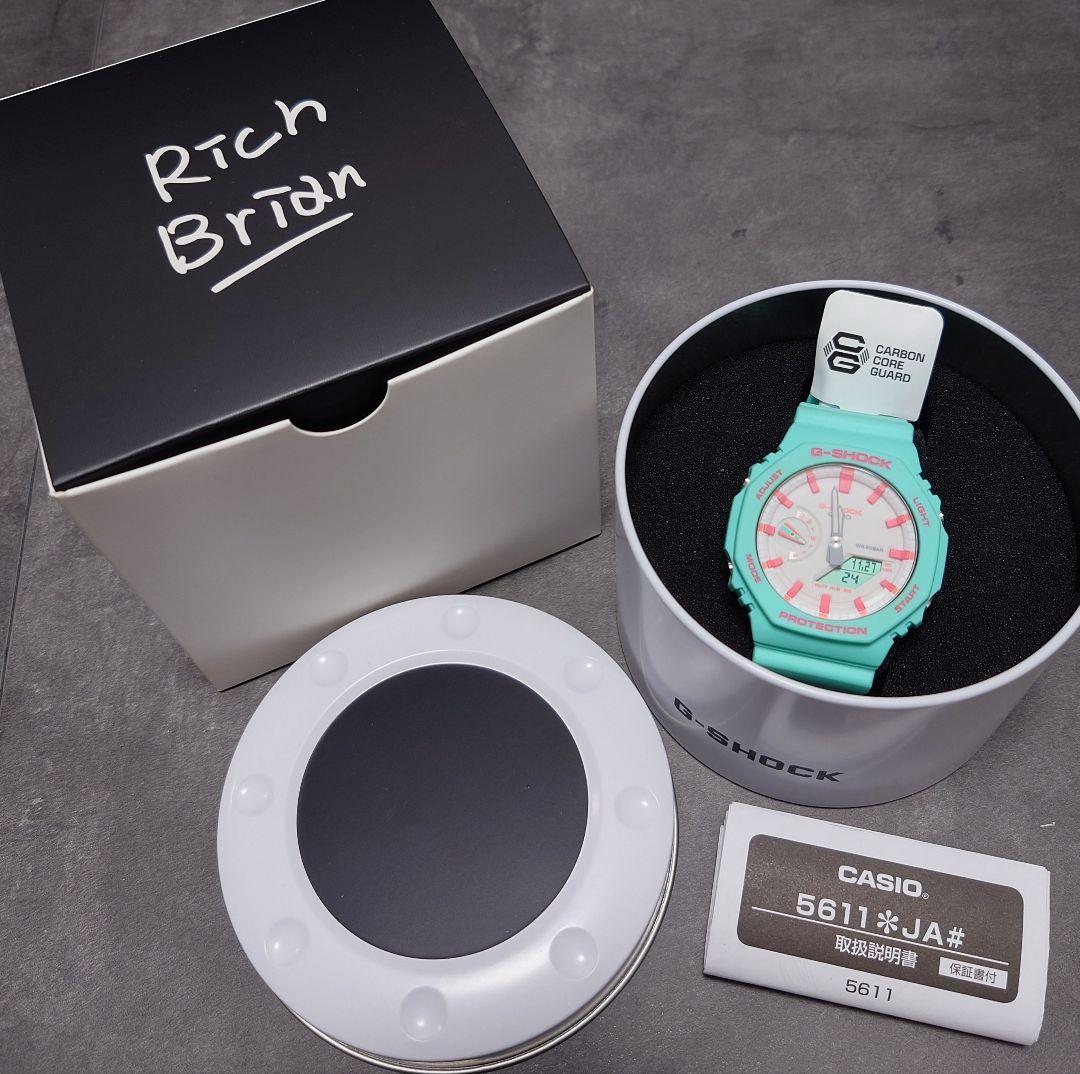 未使用G-SHOCK GA-2100RB-3AJR Rich Brian コラボ