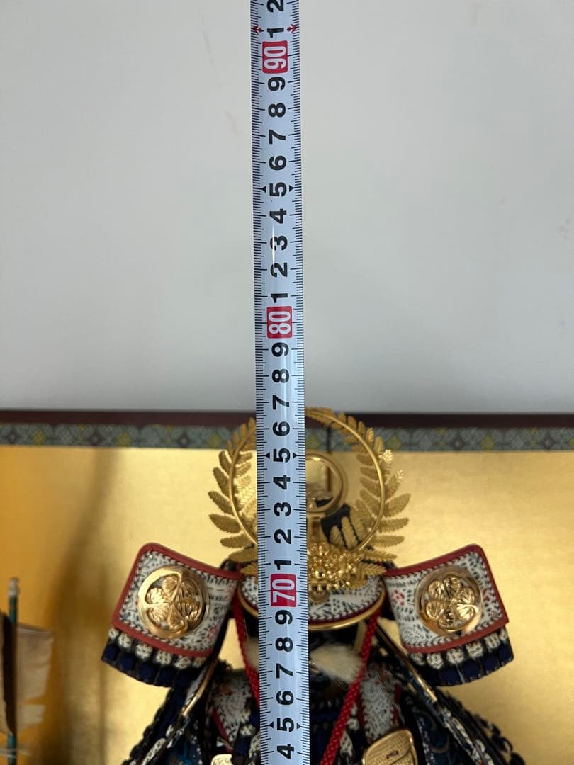 40年もの　五月人形 徳川家康 武士の鎧と兜