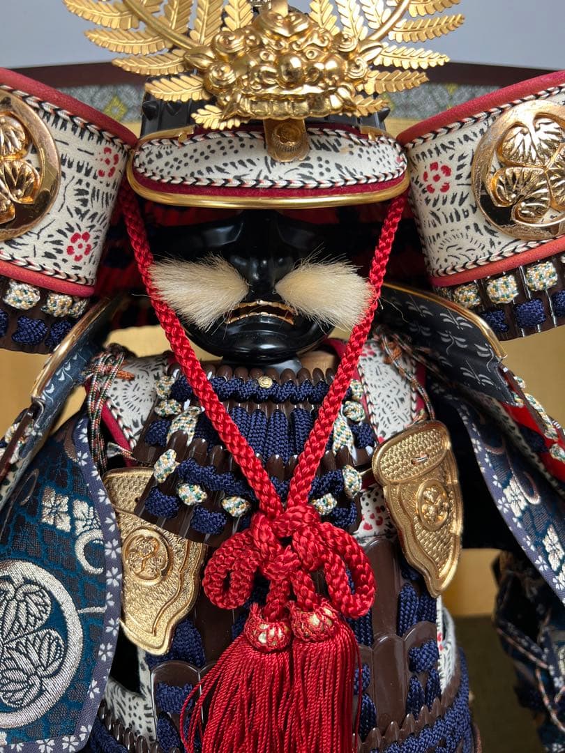 40年もの　五月人形 徳川家康 武士の鎧と兜