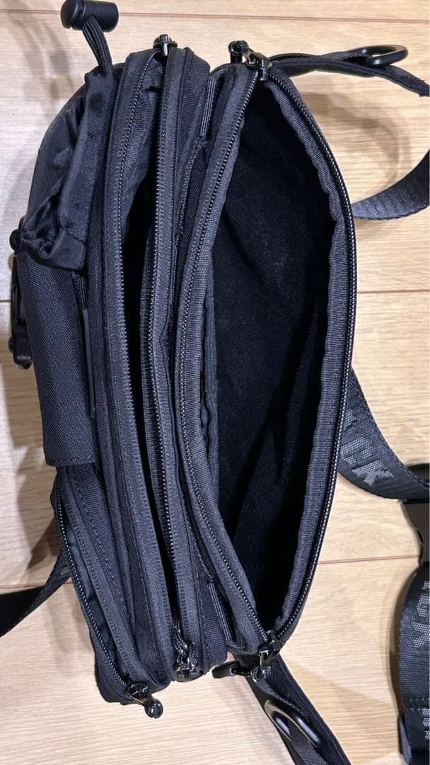 HACK 3WAY ボディー バッグ ブラック ウエストバッグ ショルダーバッグ