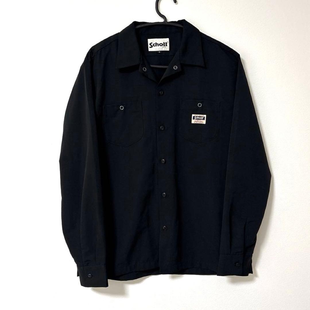 Schott オープンカラーシャツM