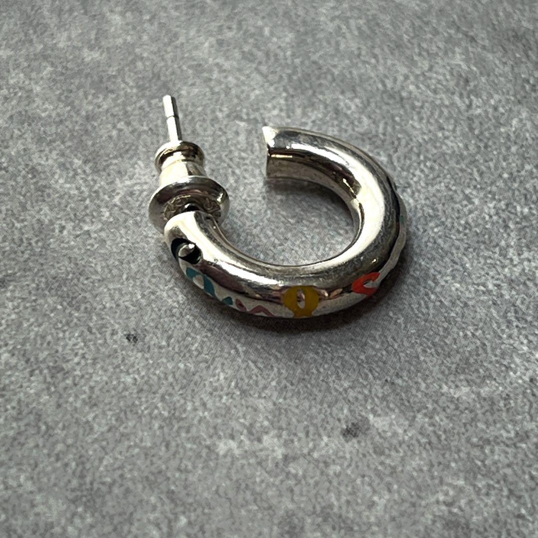 廃盤モデル　Paul Smith ピアス ポップロゴ 片耳用 シルバー925