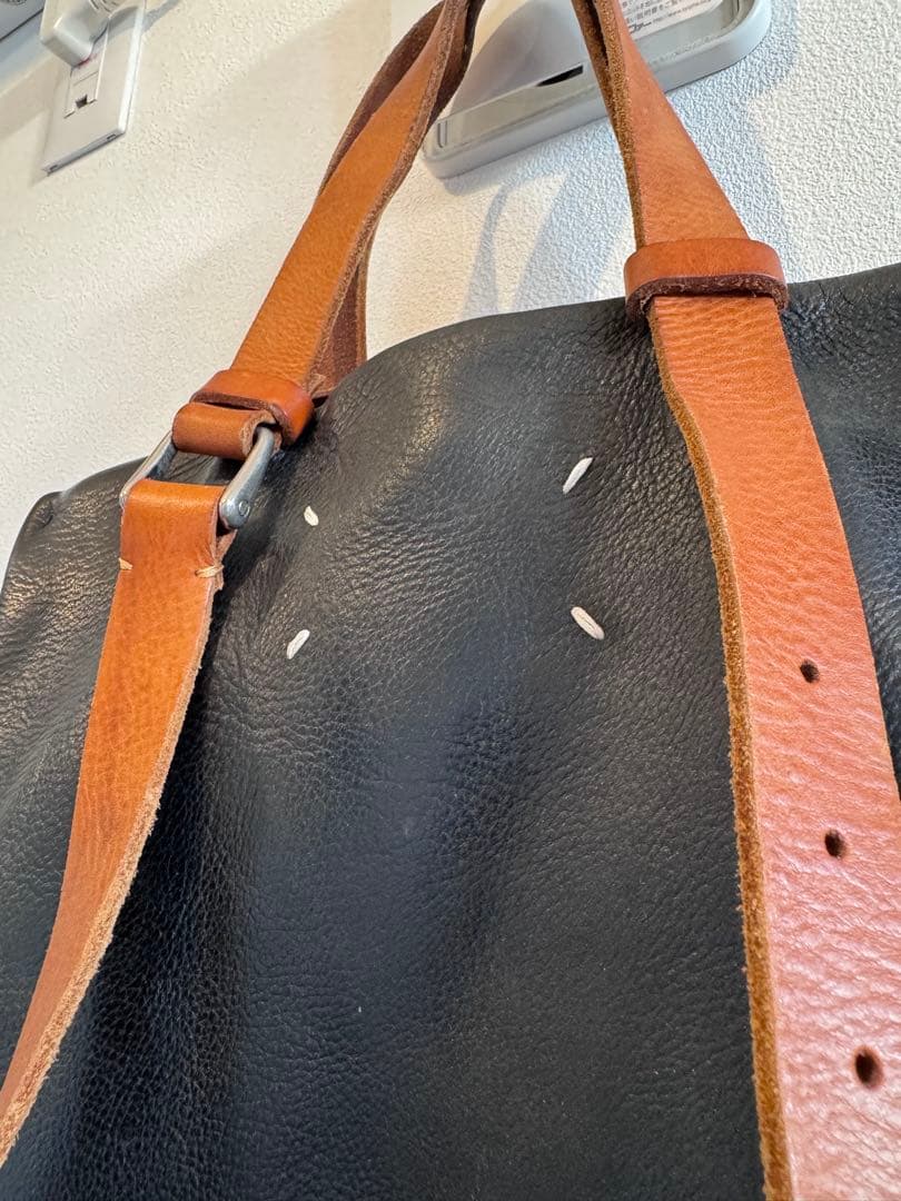 Maison Margiela 2way レザーバッグ