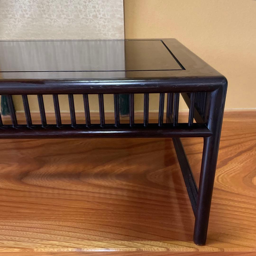 【唐木】[高級] 花台 盆栽台 飾り台 木製 天然木 ビンテージ品