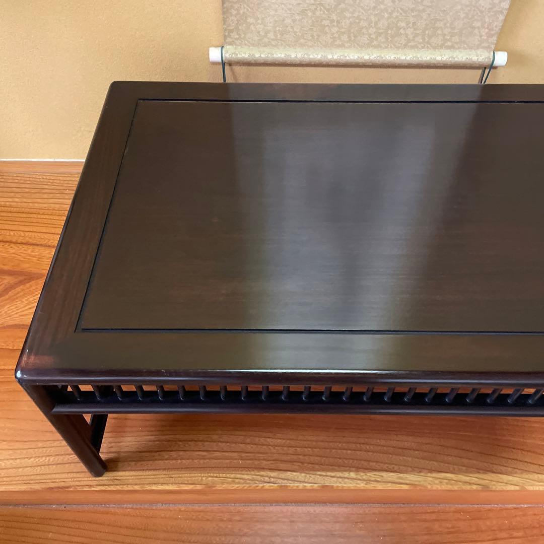 【唐木】[高級] 花台 盆栽台 飾り台 木製 天然木 ビンテージ品