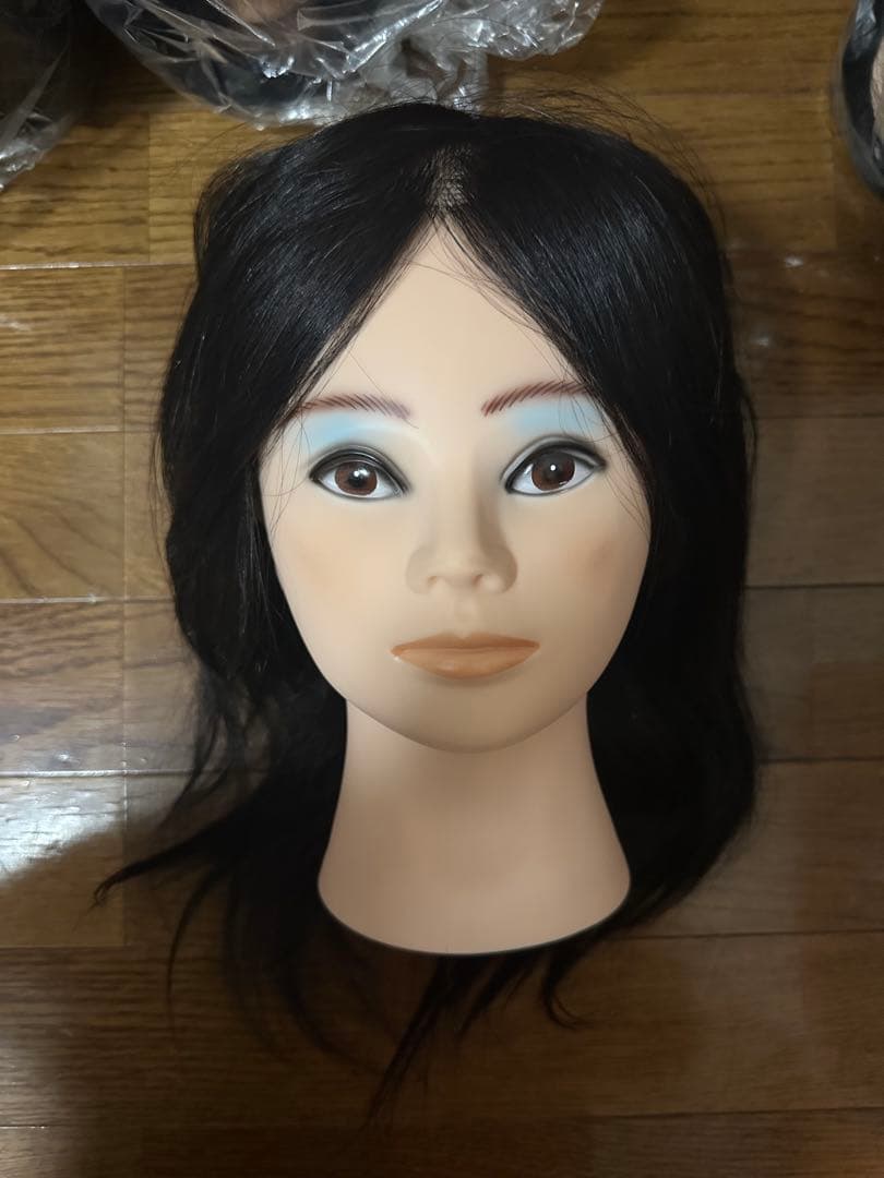 【未使用品】カットウィッグ　ロング　4点セット