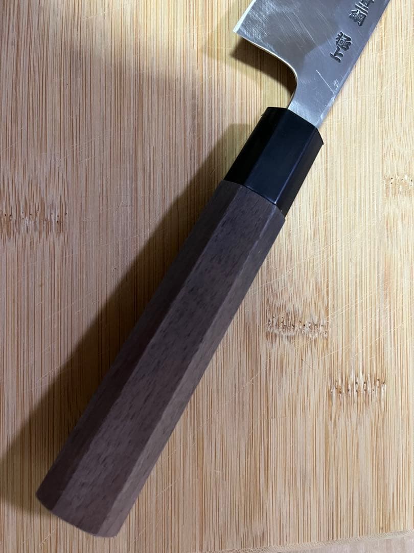 剣型牛刀包丁青二鋼 約18cm