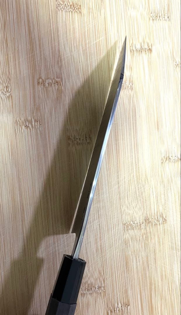 剣型牛刀包丁青二鋼 約18cm