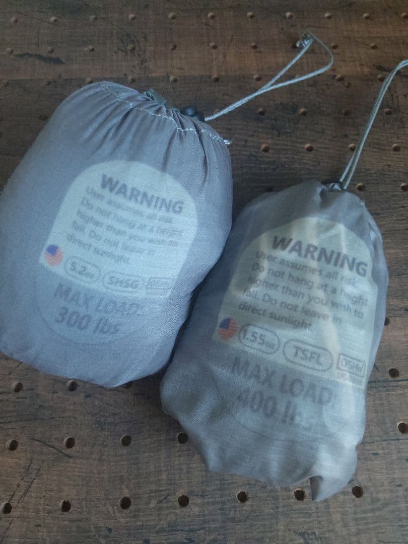 ハミングバードハンモックシングル、ツリーストラップセット