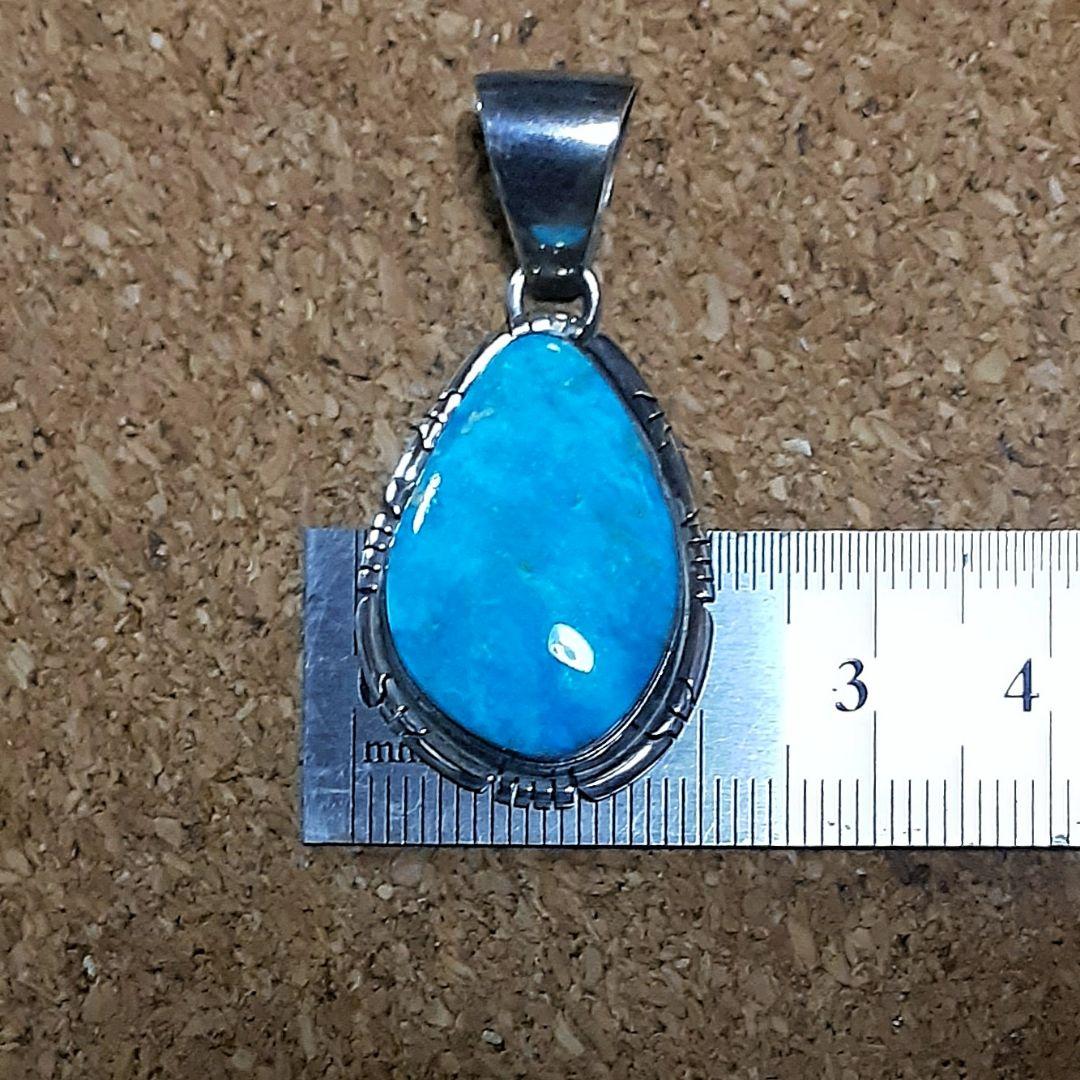 年末特価中　ターコイズ シルバーペンダント