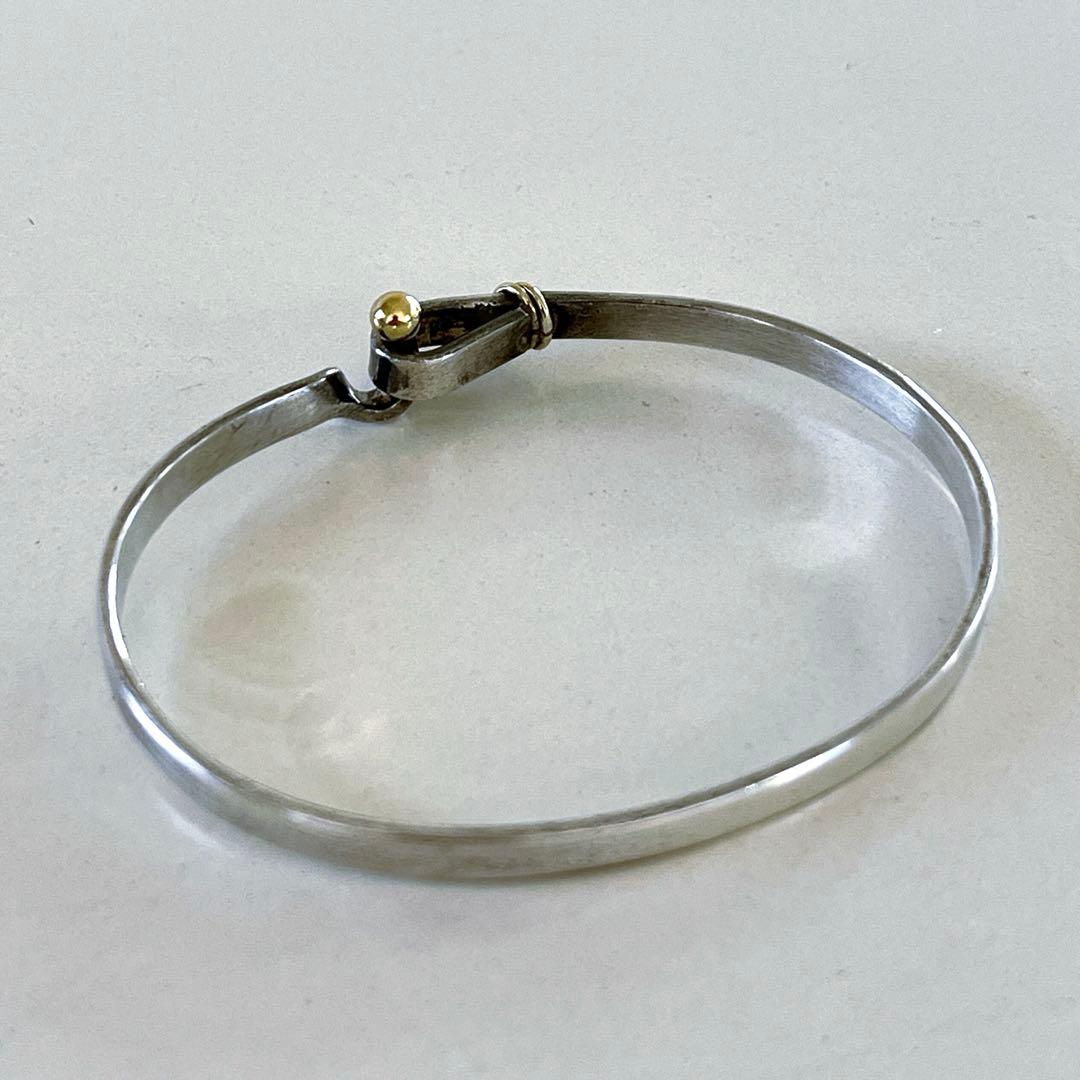 TIFFANY ティファニー フック＆アイ バングル コンビ 925×750