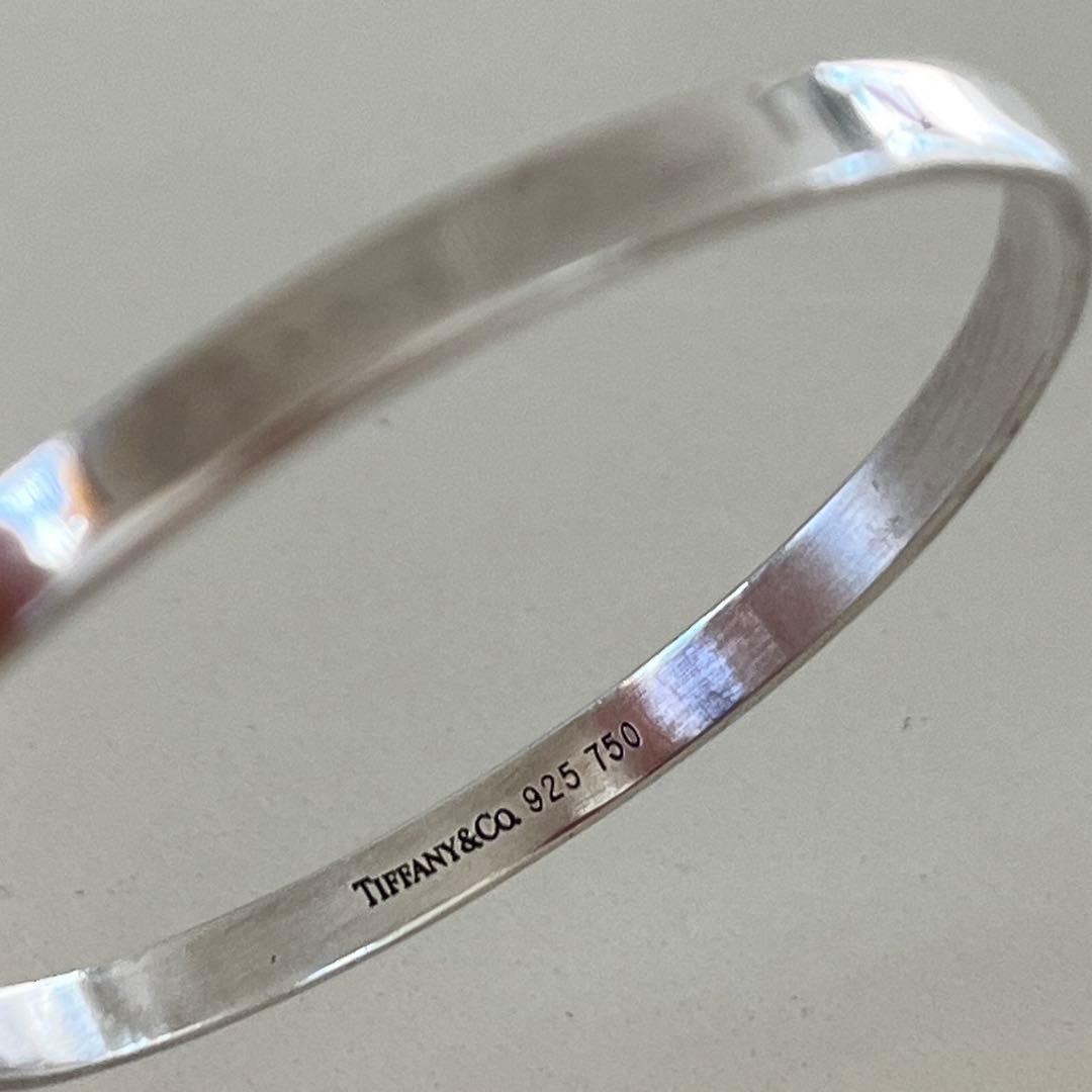 TIFFANY ティファニー フック＆アイ バングル コンビ 925×750
