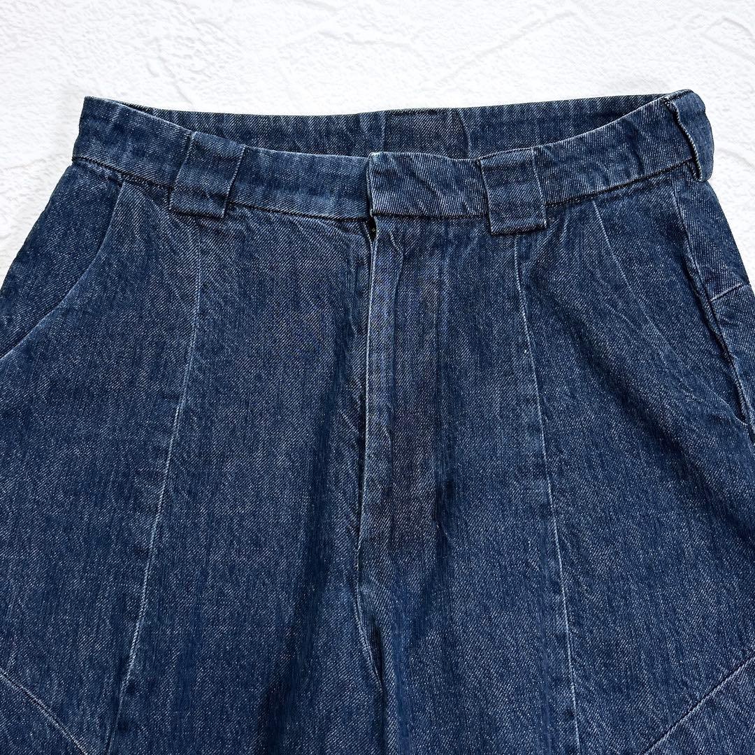 JURGEN LEHL　ヨーガンレール　デニム　テーパードパンツ　立体裁断　近年