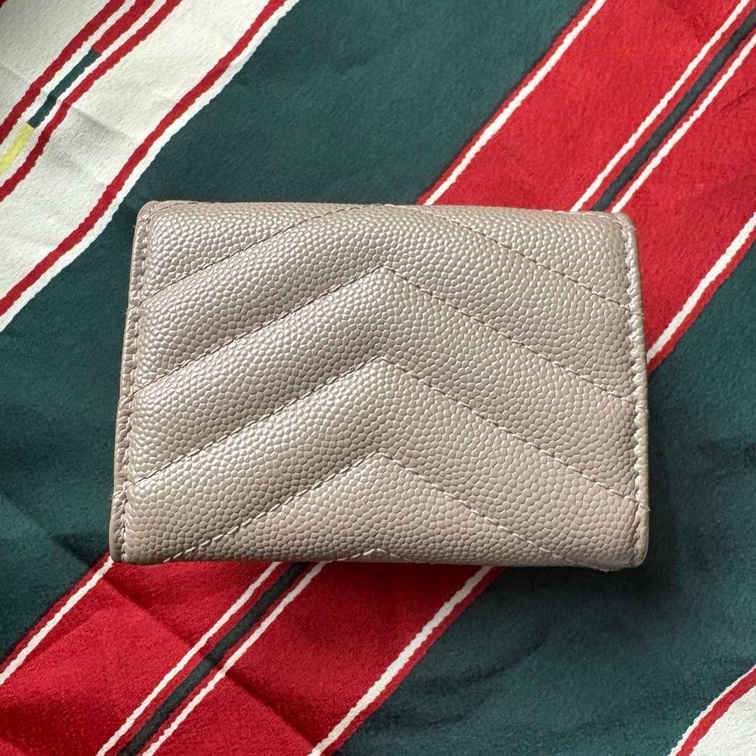 ⭐︎最終値下げ⭐︎イヴ・サンローラン三つ折り財布☀︎ミニウォレット