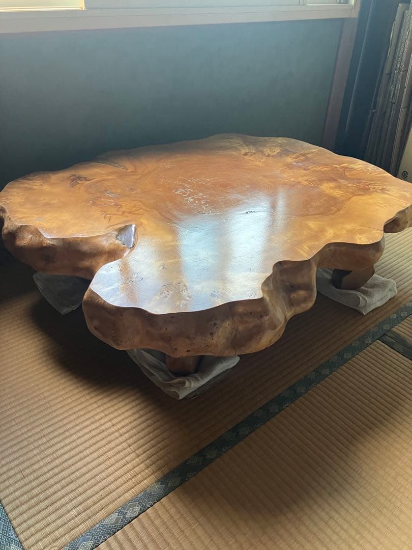 自然木の座卓 100cm