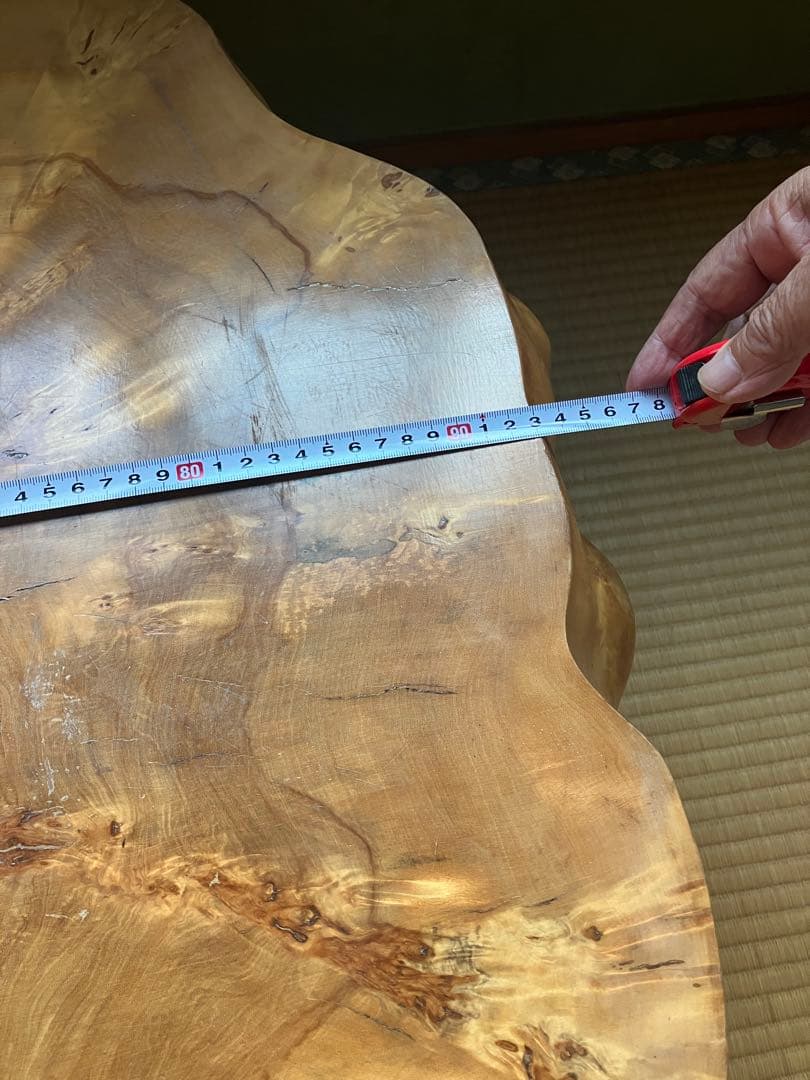 自然木の座卓 100cm