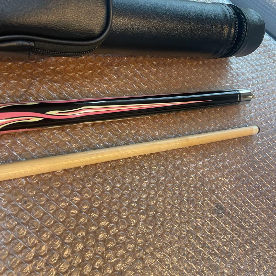 美品　ビリヤードキュー プールキュー 58インチ 20オンス　レザーケース付