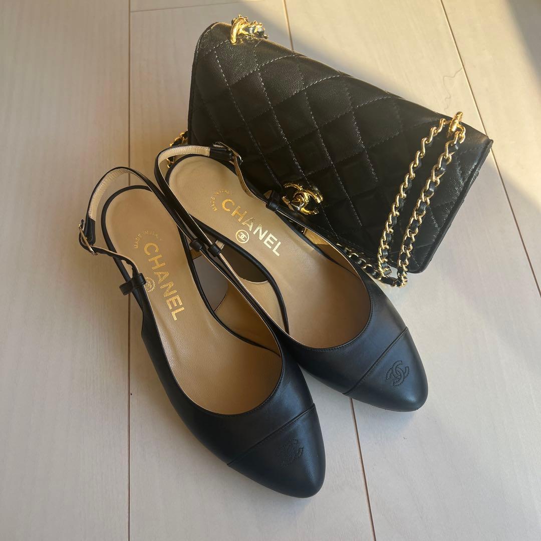 CHANELパンプス